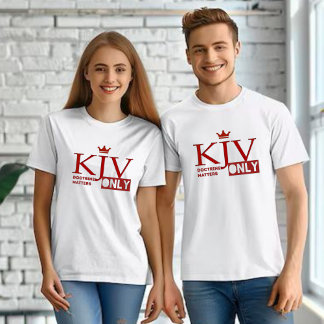 Camiseta Sólo KJV - La doctrina importa