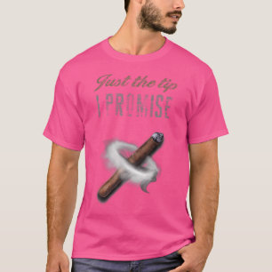 Camiseta Solo La Punta Lo Prometo Cigarro Para Hombres Dive