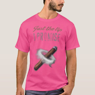 Camiseta Solo La Punta Lo Prometo Cigarro Para Hombres Dive