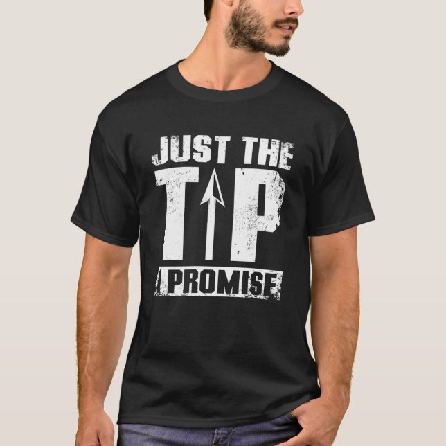 Camiseta Sólo la punta que prometo a Archery (Anverso)