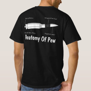 Camiseta Sólo la punta que prometo anatomía de un arma su