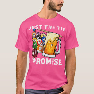 Camiseta Solo La Punta Que Prometo Es Divertido Billar De B