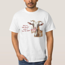 Camiseta Sólo las cabras viejas de los ee.uu. llegan en el