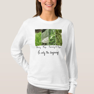 Camiseta Sólo las damas principiantes Tee de larga duración