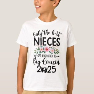 Camiseta Sólo Las Mejores Niñas Se Promocionan A Gran Primo