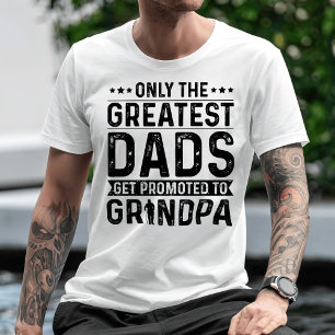 Camiseta Sólo Las Mejores Padres Se Promocionan Al Abuelo