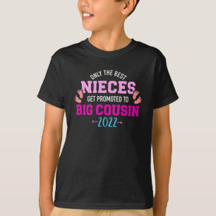 Camiseta Sólo las mejores sobrinas son ascendidas a prima
