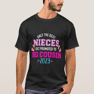 Camiseta Sólo las mejores sobrinas son ascendidas a prima m