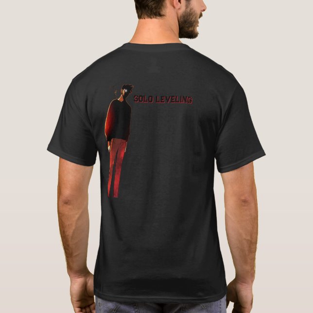 Camiseta Solo Leveling T-Shirt | Anime Inspired Design (Reverso)