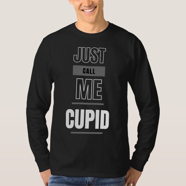 Camiseta Sólo Llámame Cupid Hoodie (Anverso)