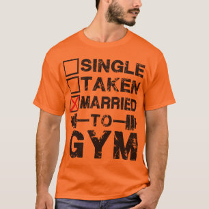 Camiseta Solo, llevado, casado el GIMNASIO