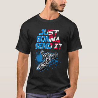 Camiseta Solo lo enviaremos - Motocross - bicicleta sucia