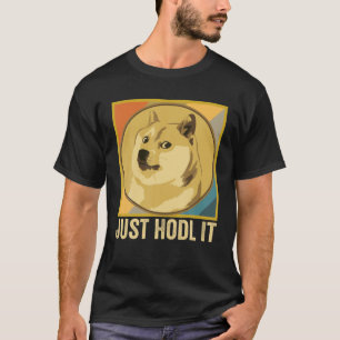 Camiseta Sólo lo retiene, Crypto Dogecoin HODL Doge