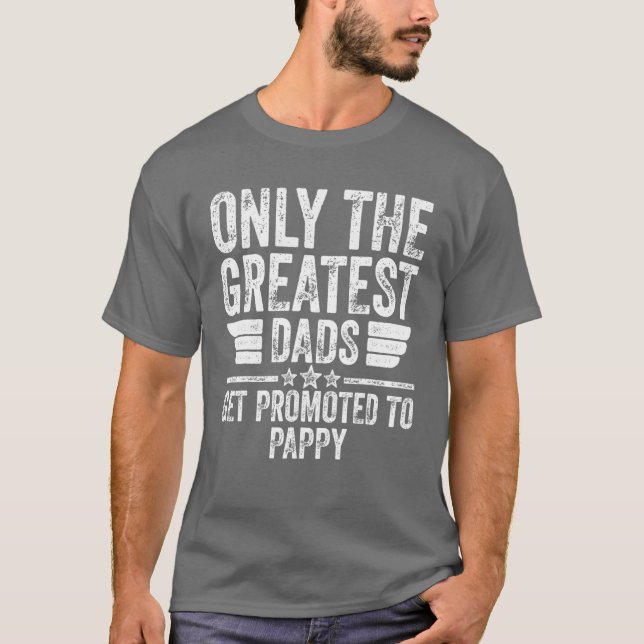 Camiseta Solo Los Hombres Se Promocionan A Pappy (Anverso)