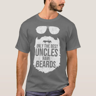 Camiseta Sólo los mejores tíos tienen barbas barba Lover Re
