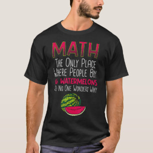 Camiseta Sólo lugar matemático donde la gente compra 66 Mam
