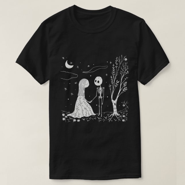 Camiseta Solo luna de miel divertida casada (Diseño del anverso)