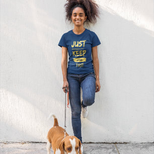 Camiseta Sólo mantener a Jesús primero