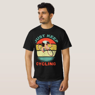 CAMISETA SÓLO MANTENER EL CICLISMO