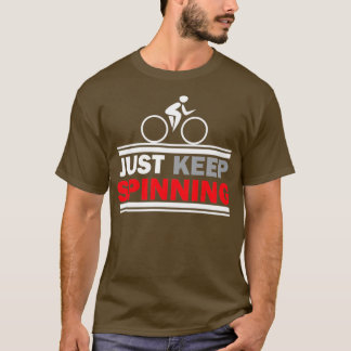 Camiseta Sólo mantener la clase de giro giratorio de gimnas