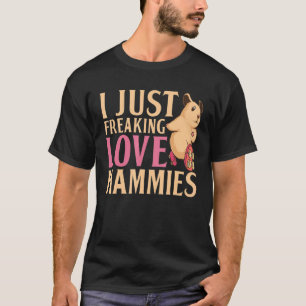 Camiseta Sólo me asusta amar a Hammies, un martillo