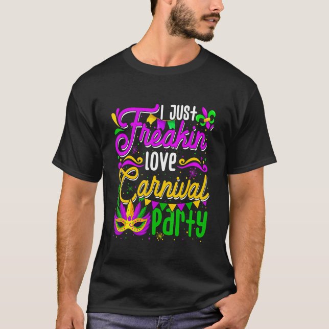 Camiseta Sólo me asusta el Fiesta Funny Mardi G (Anverso)