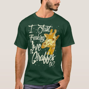 Camiseta Solo me asusta la jirafa de amor