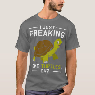 Camiseta Sólo me asustan las tortugas de amor