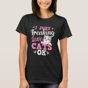 Camiseta Sólo me asustan los gatos de amor - Mascotas Veter