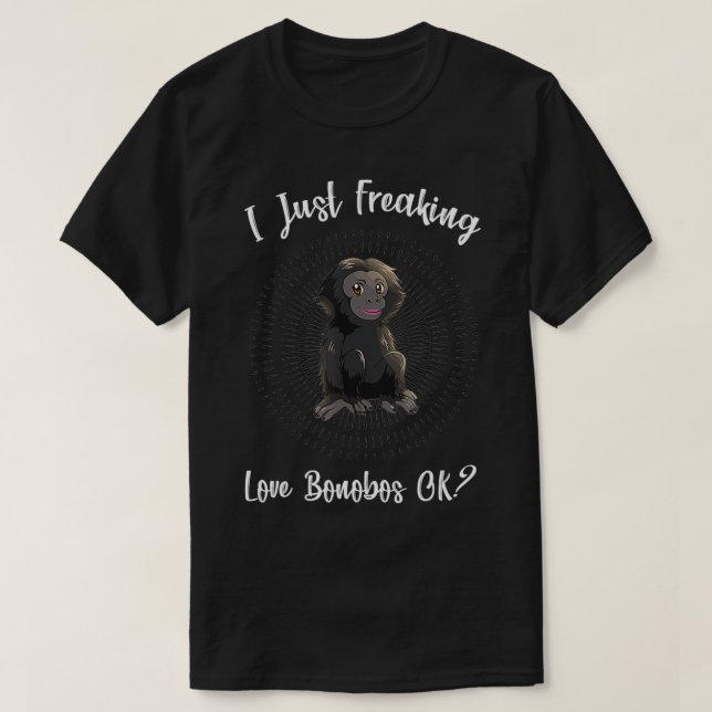 Camiseta Sólo me canso de amor Bonobos Ok Funny Bonobo (Diseño del anverso)