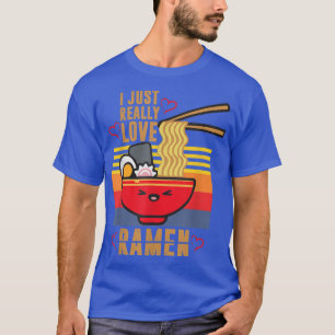 Camiseta Sólo Me Encantan Los Fideos Ramen, Japonés Para Ho