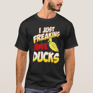 Camiseta Sólo me estoy helando los patos de amor por un mar