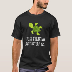 Camiseta Solo me estoy preocupando por la tortuga de amor,