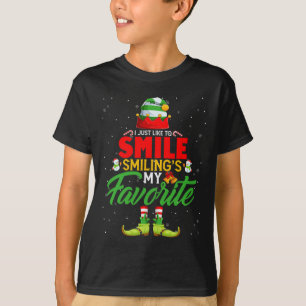 Camiseta Solo Me Gusta Sonreír A Mis Sonrisas Favoritas