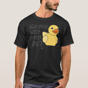 Camiseta Solo me gustan los patos chillones pato dulce dive