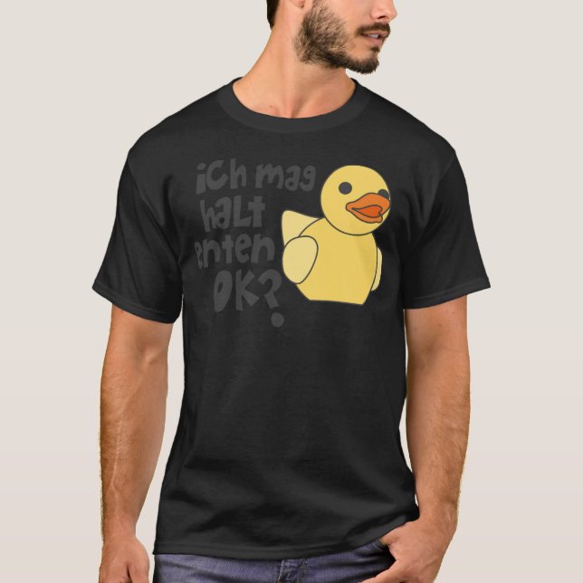 Camiseta Solo me gustan los patos chillones pato dulce dive (Anverso)