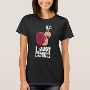 Camiseta Sólo me helo como caracoles
