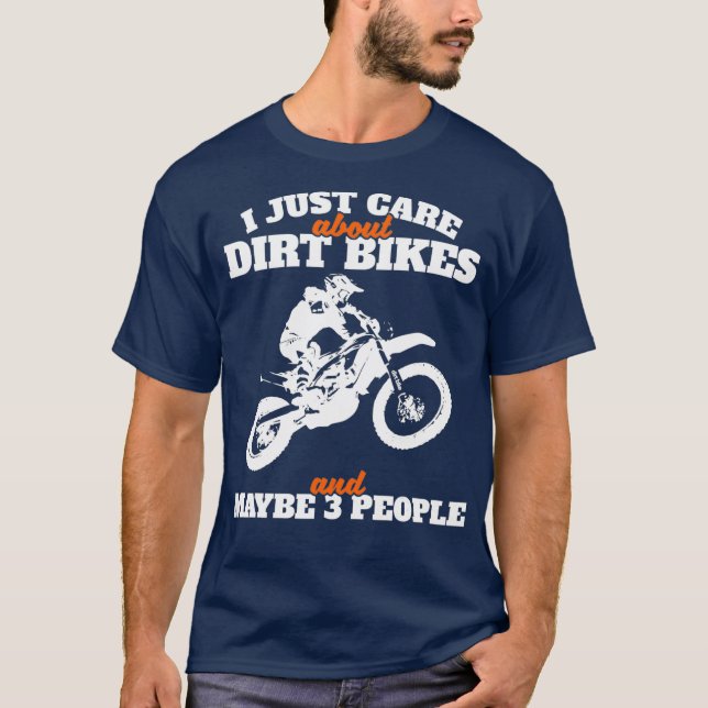 Camiseta Solo me importa el regalo de Bicicleta Sucia Endur (Anverso)