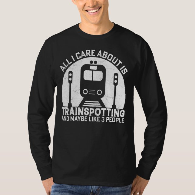 Camiseta Solo Me Importa El Trainspoto Trainspo (Anverso)
