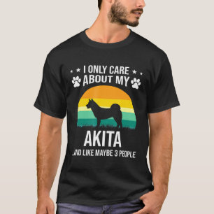 Camiseta Solo Me Importa Mi Perro Akita R