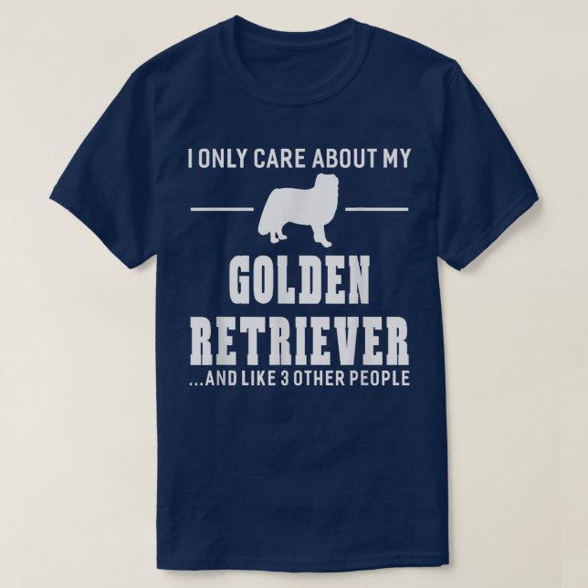 Camiseta Solo Me Importa Mi Perro De Regalo De Perro De Gol (Diseño del anverso)