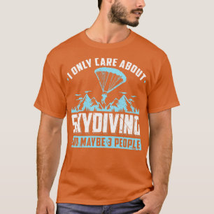 Camiseta Sólo me refiero al paracaidista de Skydiver