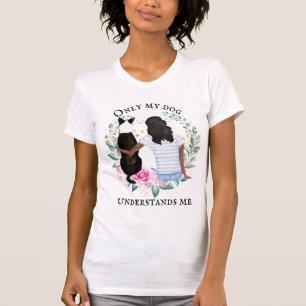 Camiseta Sólo mi perro me entiende el collie fronterizo BF