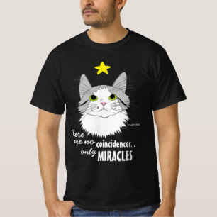 Camiseta Sólo MIRACLES Gizmo Ragdoll GATO Inspirador