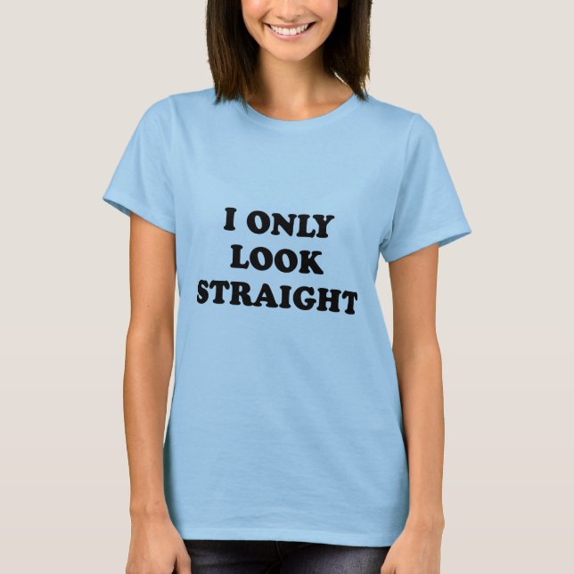 Camiseta Sólo miro de frente (Anverso)