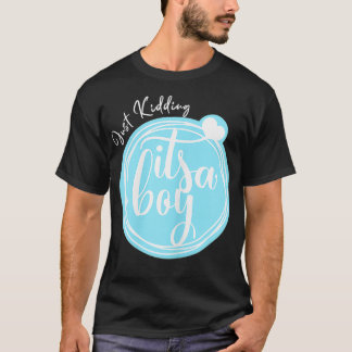 Camiseta Sólo mujeres, Kidding es una broma de género