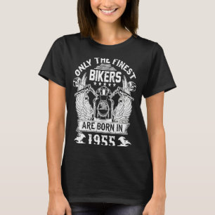 Camiseta Solo Nacieron Los Bikers Más Mejores En 1955, 68 a