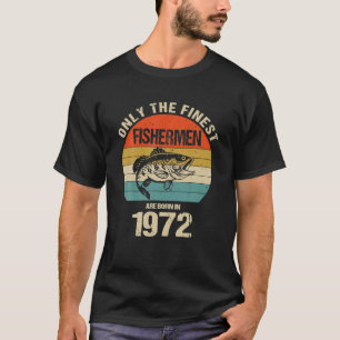Camiseta Sólo Nacieron Los Pescadores Más Finos En 1972 Div