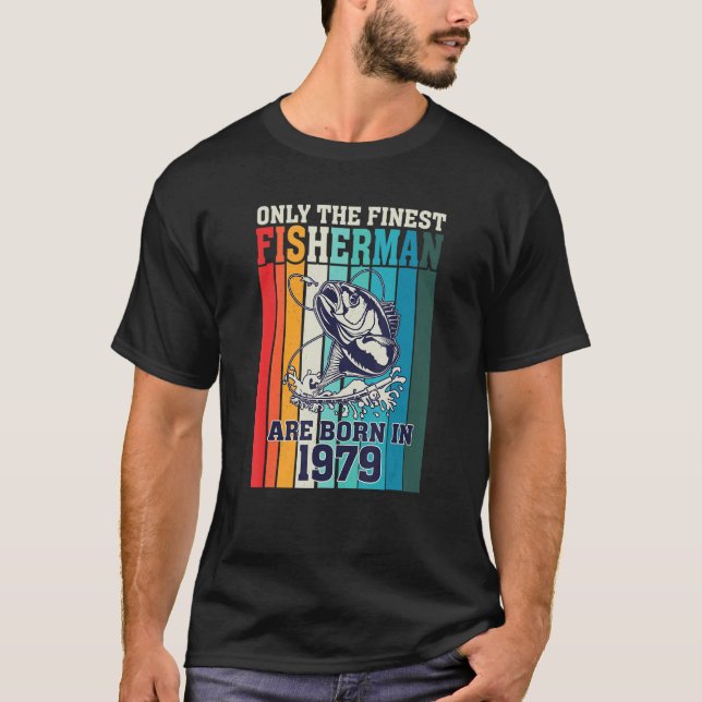 Camiseta Sólo Nacieron Los Pescadores Más Finos En 1979 Nac (Anverso)