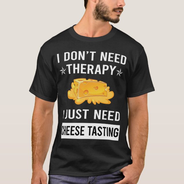 Camiseta Solo necesito ayuno de queso (Anverso)